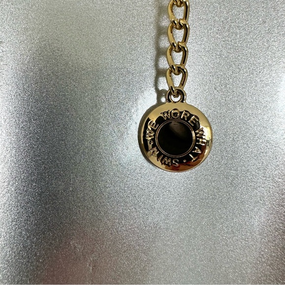 NEW!!! We Wore What women bikini top size L with chain Retail 125$ - Picture 4 of 7